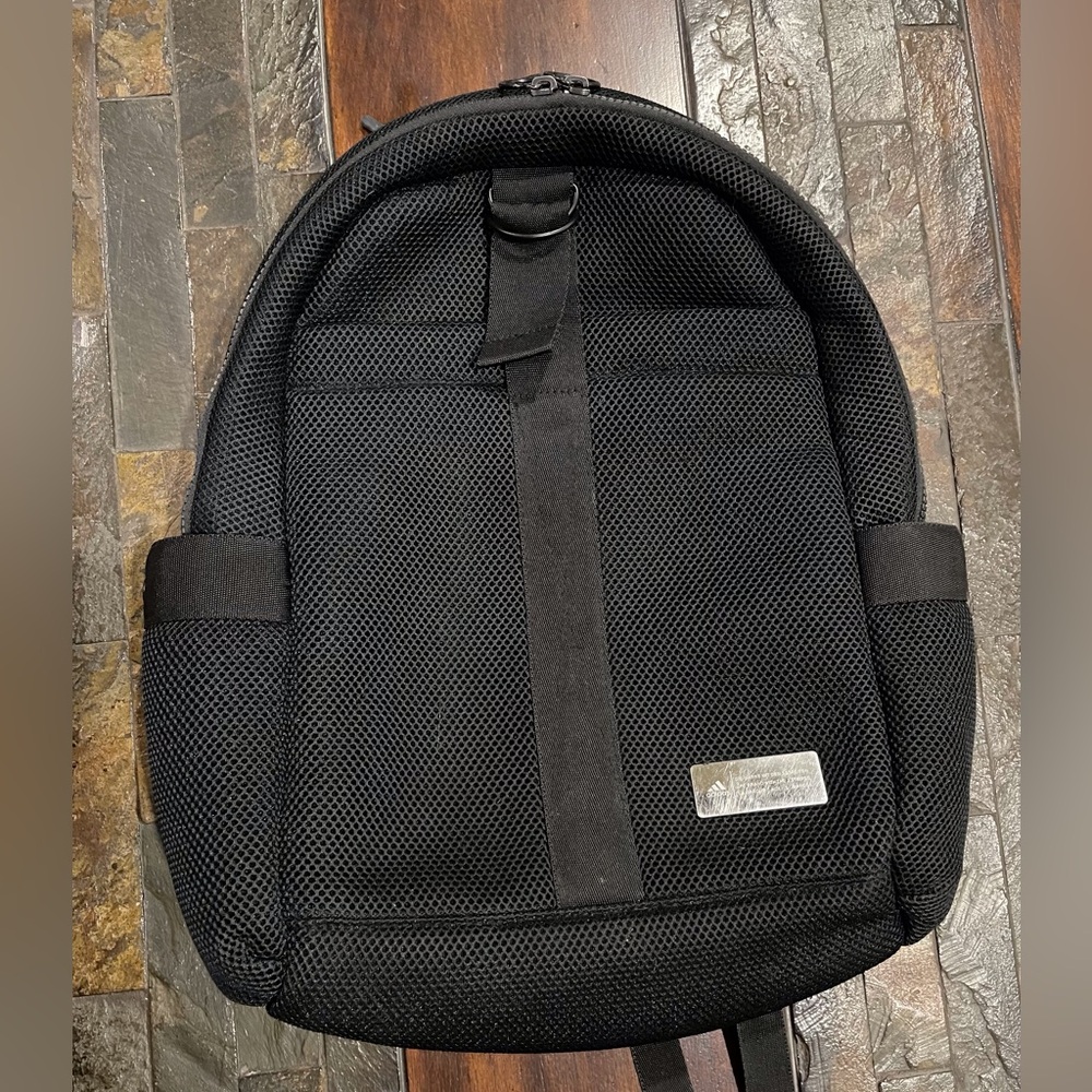 Adidas Black Mesh Backpack - Picture 1 of 12